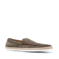 Tod's slip-on style loafers - Green