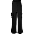 Blumarine wide-leg cargo pants - Black