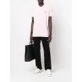 Dsquared2 stamp-appliqué short-sleeve polo shirt - Pink