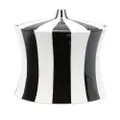 Jonathan Adler striped ceramic ice bucket - Black