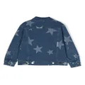 Stella McCartney Kids star-print denim jacket - Blue