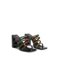 Giuseppe Zanotti strappy mule sandals - Multicolour