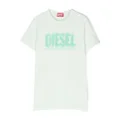 Diesel Kids logo-print short-sleeved T-shirt - Green