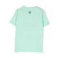 Stone Island Junior logo-print cotton T-Shirt - Green