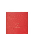 Smythson Make It Happen leather notebook - Red