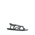 Ancient Greek Sandals Semele flat sandals - Black