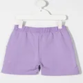 WAUW CAPOW by BANGBANG ruffle-trimmed shorts - Purple