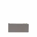 Saint Laurent Monogram zipped cardholder - Neutrals