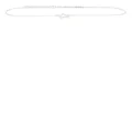Alessandra Rich crystal-embellished star necklace - Silver