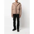Calvin Klein Jeans padded hooded jacket - Brown