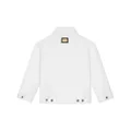 Dolce & Gabbana Kids button-up denim jacket - White