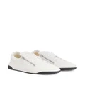 Giuseppe Zanotti zip-details low-top sneakers - White