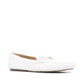 Michael Kors Juliette moccasin loafers - White