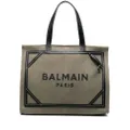 Balmain B-Army canvas tote bag - Green