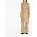 Herno belted double-breasted trench coat - Brown