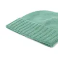 Dell'oglio ribbed-knit cashmere beanie - Green