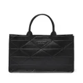 Prada Prada Symbole leather tote bag - Black
