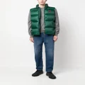 Tommy Hilfiger logo-patch down-padded gilet - Green
