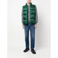Tommy Hilfiger logo-patch down-padded gilet - Green