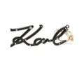 Karl Lagerfeld rhinestone-embellished keychain - Black