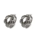 John Hardy Manah hoop earrings - Silver