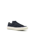 TOM FORD logo-patch lace-up sneakers - Blue