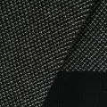 Dell'oglio fine-knit cashmere scarf - Black