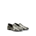 Giuseppe Zanotti Gipsy Lewis bandana-print loafers - Black