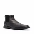 Hogan leather Chelsea boots - Black