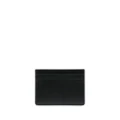 Jil Sander logo-print leather cardholder - Black