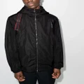 Alexander McQueen harness logo tape jacket - Black