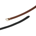 Miu Miu logo buckle belt - Brown