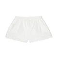 Chloé Kids broderie-anglaise poplin shorts - White