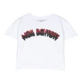 Neil Barrett Kids logo-print short-sleeve T-shirt - White
