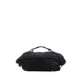Moncler logo-print belt bag - Black