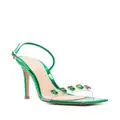 Gianvito Rossi Ribbon Candy 105mm sandals - Green