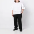 Simone Rocha pearl-embellished layered T-shirt - White