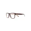 Dolce & Gabbana Eyewear tortoiseshell-effect square-frame glasses - Brown