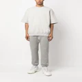 Jil Sander short-sleeve cotton sweatshirt - Grey