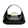 Alexander McQueen The Jewelled leather tote bag - Black