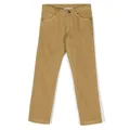 Bonpoint straight-leg denim chino trousers - Yellow