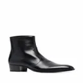 Saint Laurent Wyatt 40mm ankle boots - Black