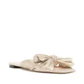Loeffler Randall open-toe sandals - Gold