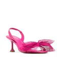 Alexandre Birman bow-detail 90mm mules - Pink