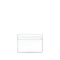 Moschino logo-plaque cardholder - White