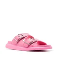Alexander McQueen 50mm double-buckle sandals - Pink