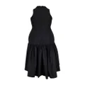 Veronica Beard crossover-detail midi dress - Black