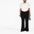 Dion Lee Lingerie cut-out wool trousers - Black