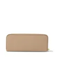 Ferragamo Gancini-plaque leather wallet - Neutrals