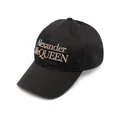 Alexander McQueen embroidered-logo baseball cap - Black